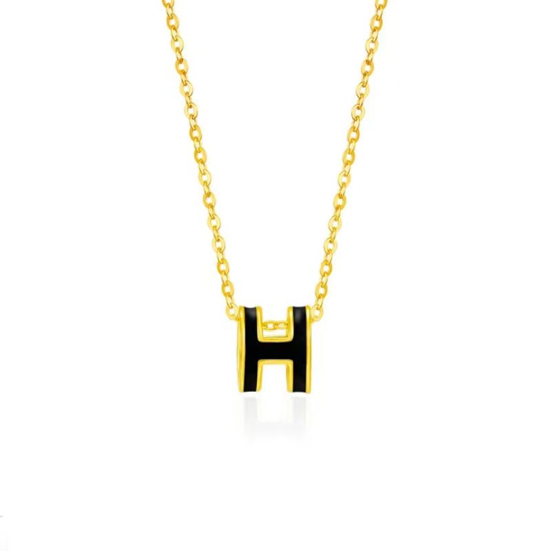 Gold Pendant Necklace, Gold Jewelry