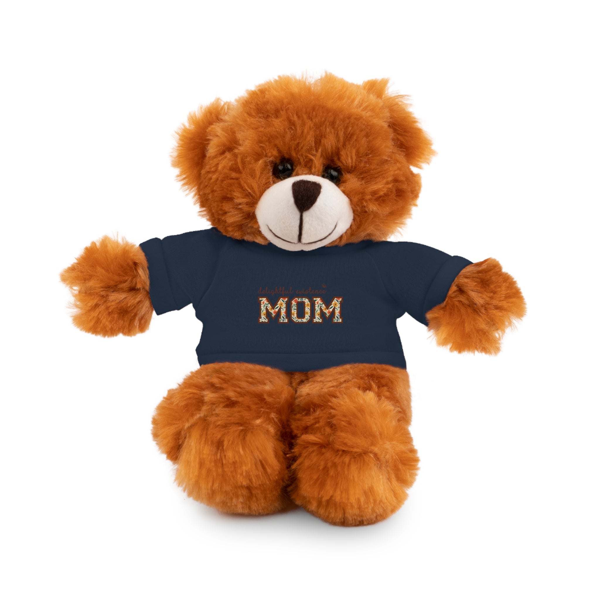 “Delightful Existence MOM” Floral Plush Toy — Plush Gift for Mother's Day