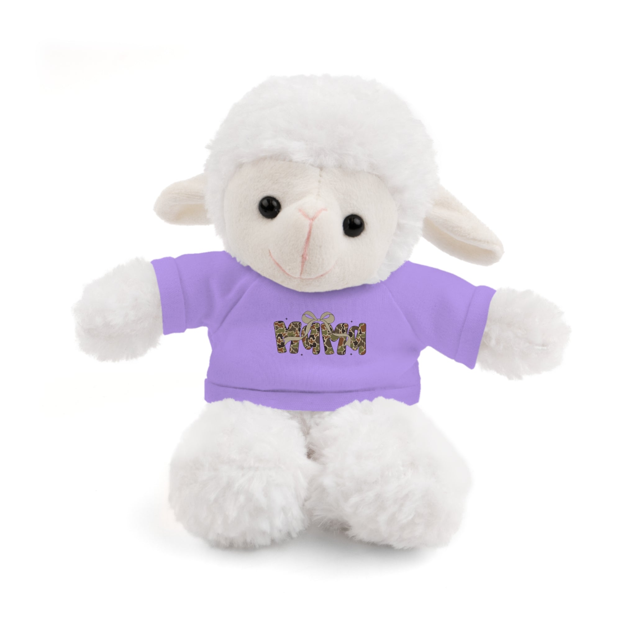 Teddy Bear Plush with 'Mama' Tee – Cozy Gift for New Moms & Mother's Day