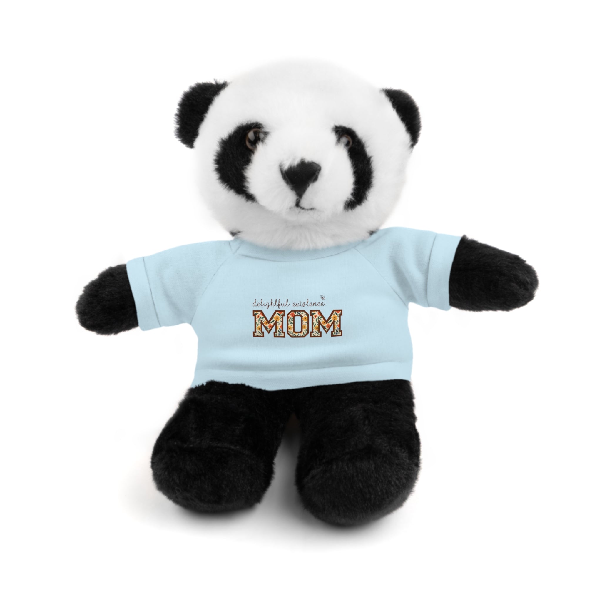 “Delightful Existence MOM” Floral Plush Toy — Plush Gift for Mother's Day