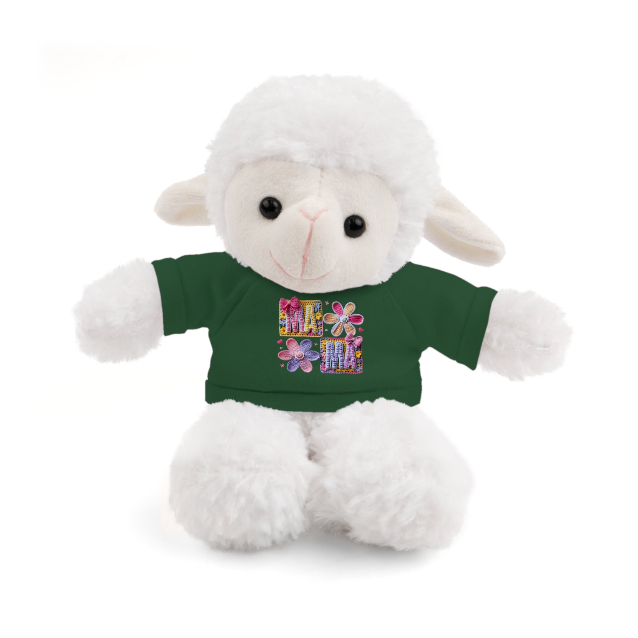 Mama Floral Teddy Bear with T-Shirt