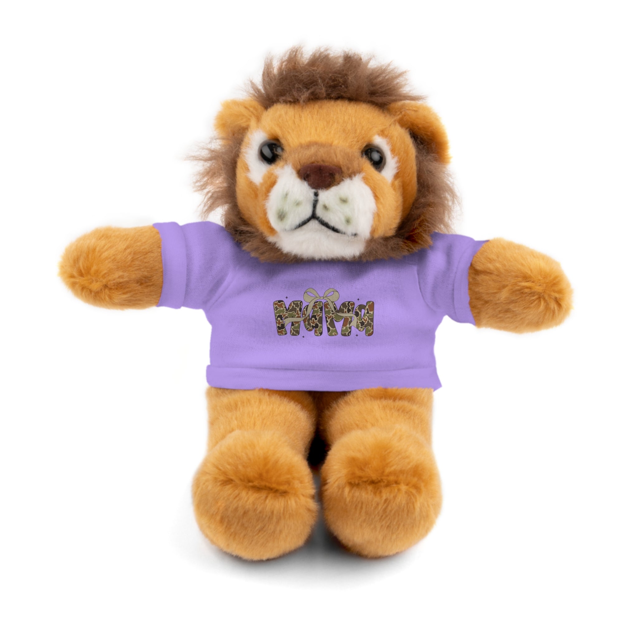 Teddy Bear Plush with 'Mama' Tee – Cozy Gift for New Moms & Mother's Day