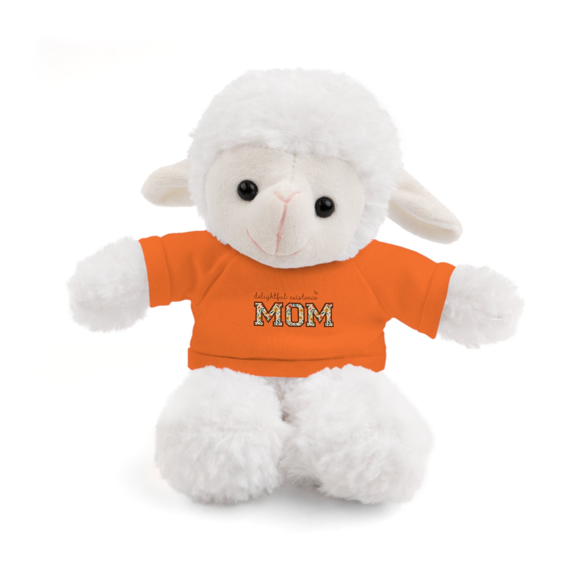 “Delightful Existence MOM” Floral Plush Toy — Plush Gift for Mother's Day