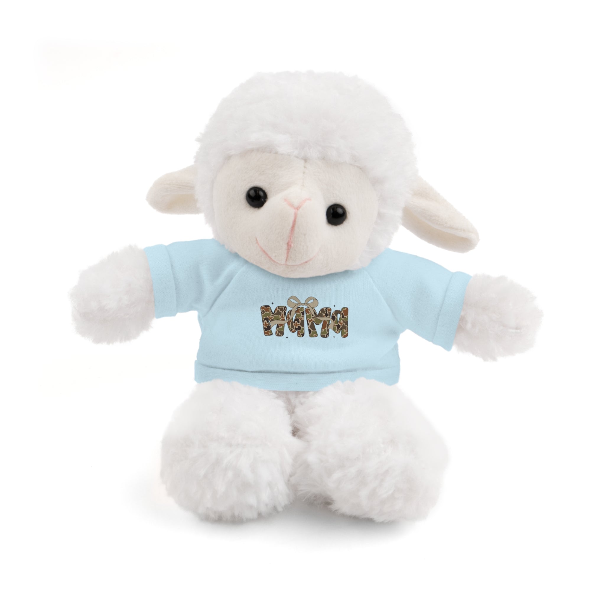 Teddy Bear Plush with 'Mama' Tee – Cozy Gift for New Moms & Mother's Day