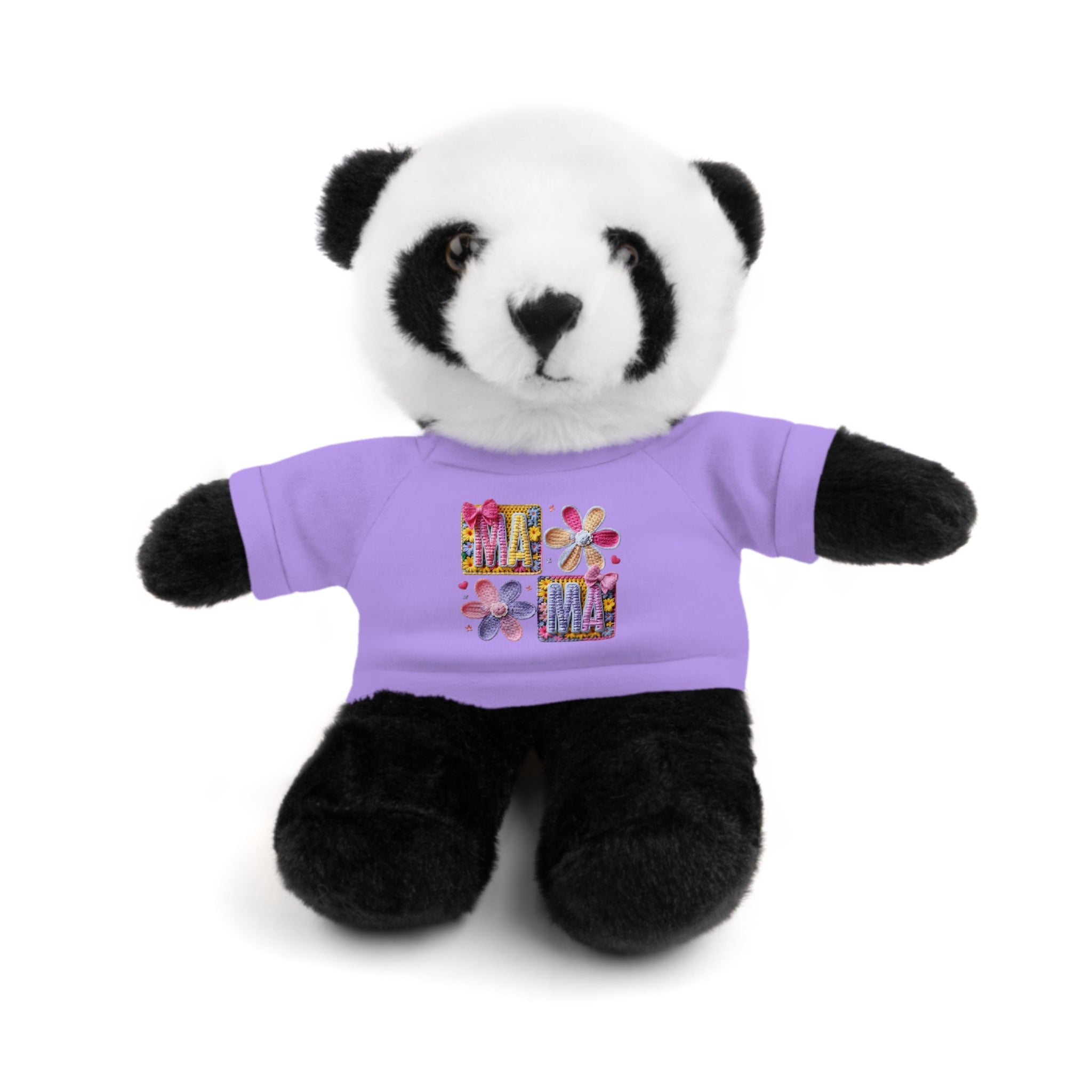 Mama Floral Teddy Bear with T-Shirt