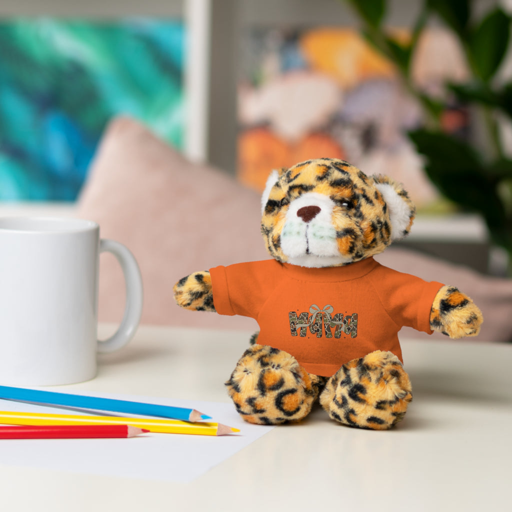 Teddy Bear Plush with 'Mama' Tee – Cozy Gift for New Moms & Mother's Day