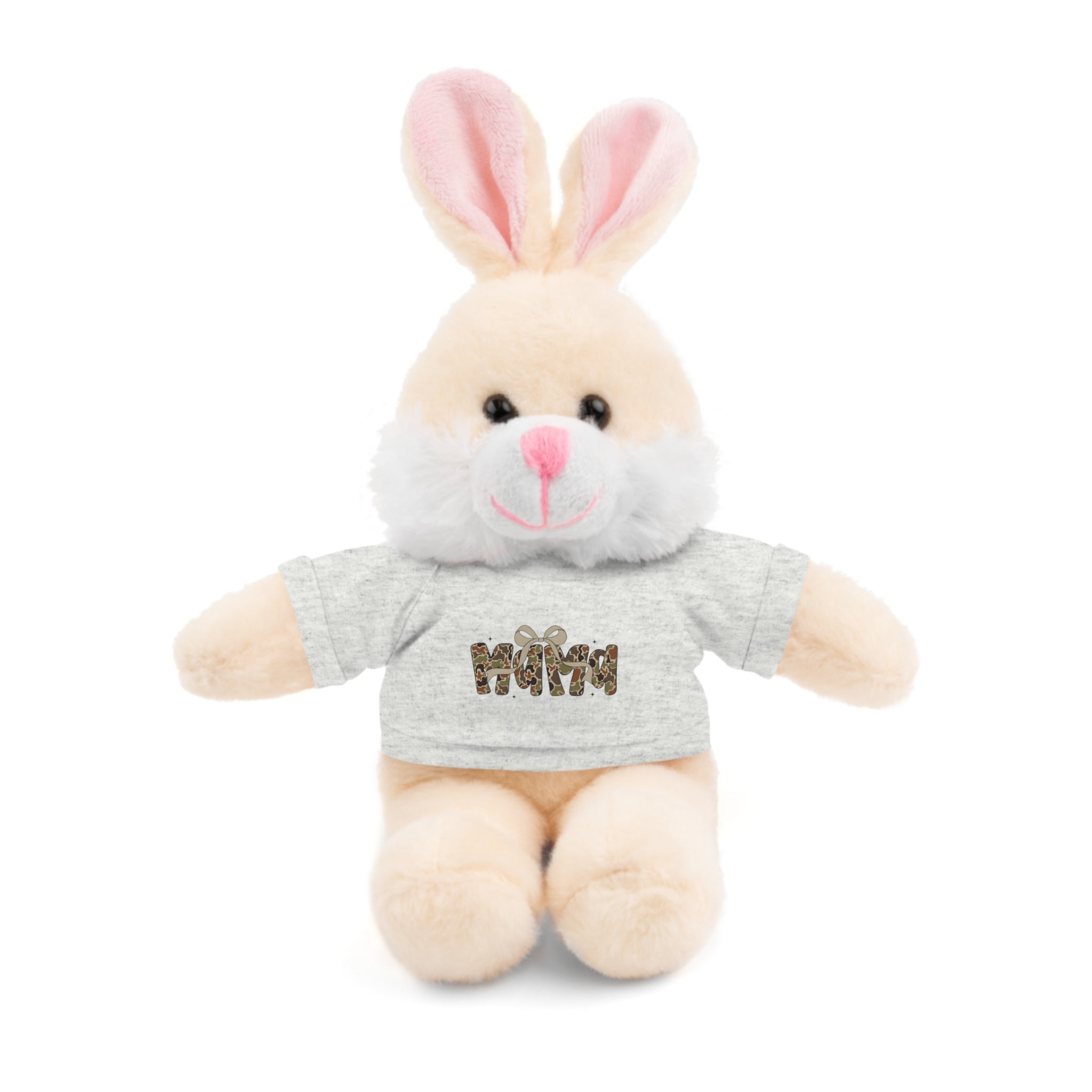 Teddy Bear Plush with 'Mama' Tee – Cozy Gift for New Moms & Mother's Day