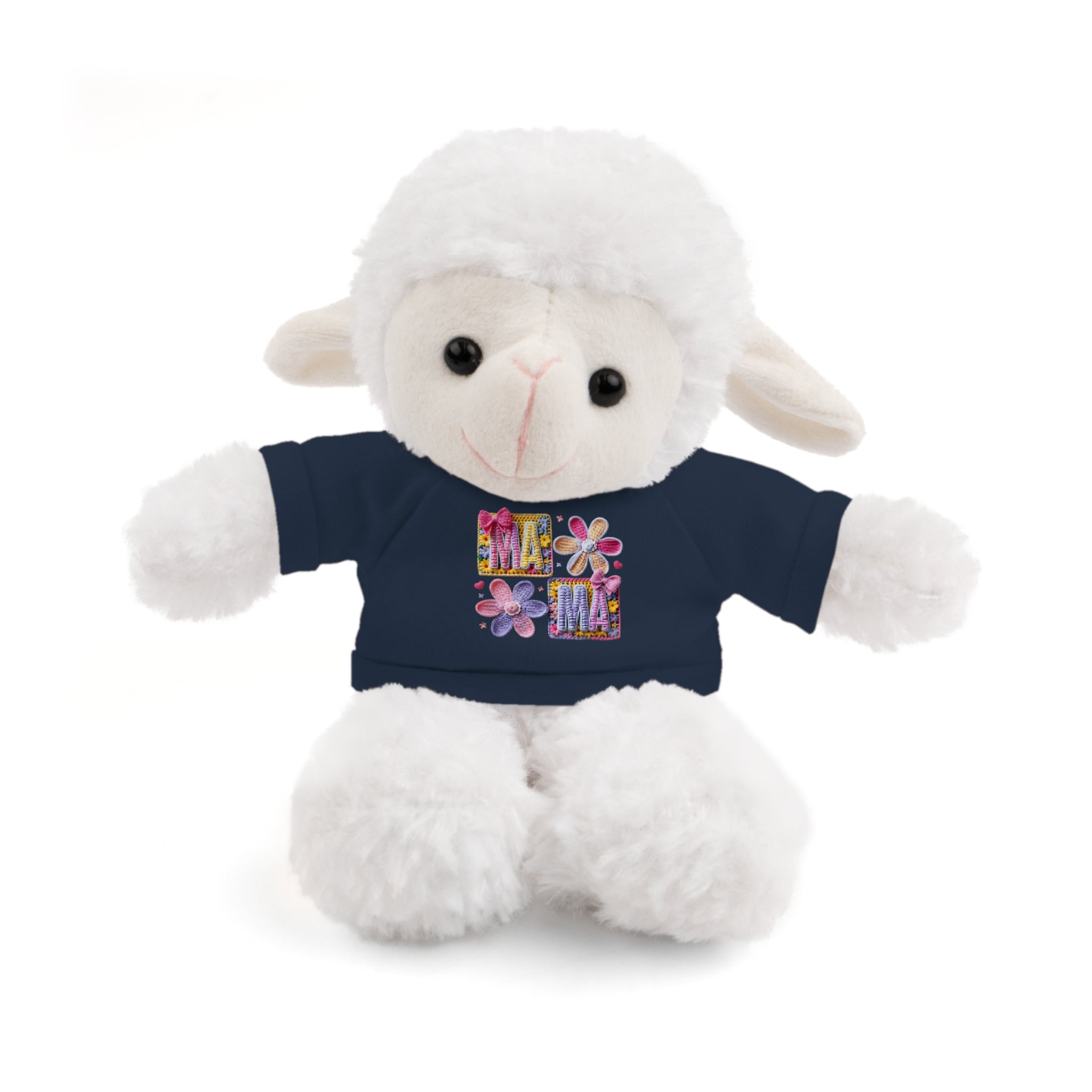 Mama Floral Teddy Bear with T-Shirt