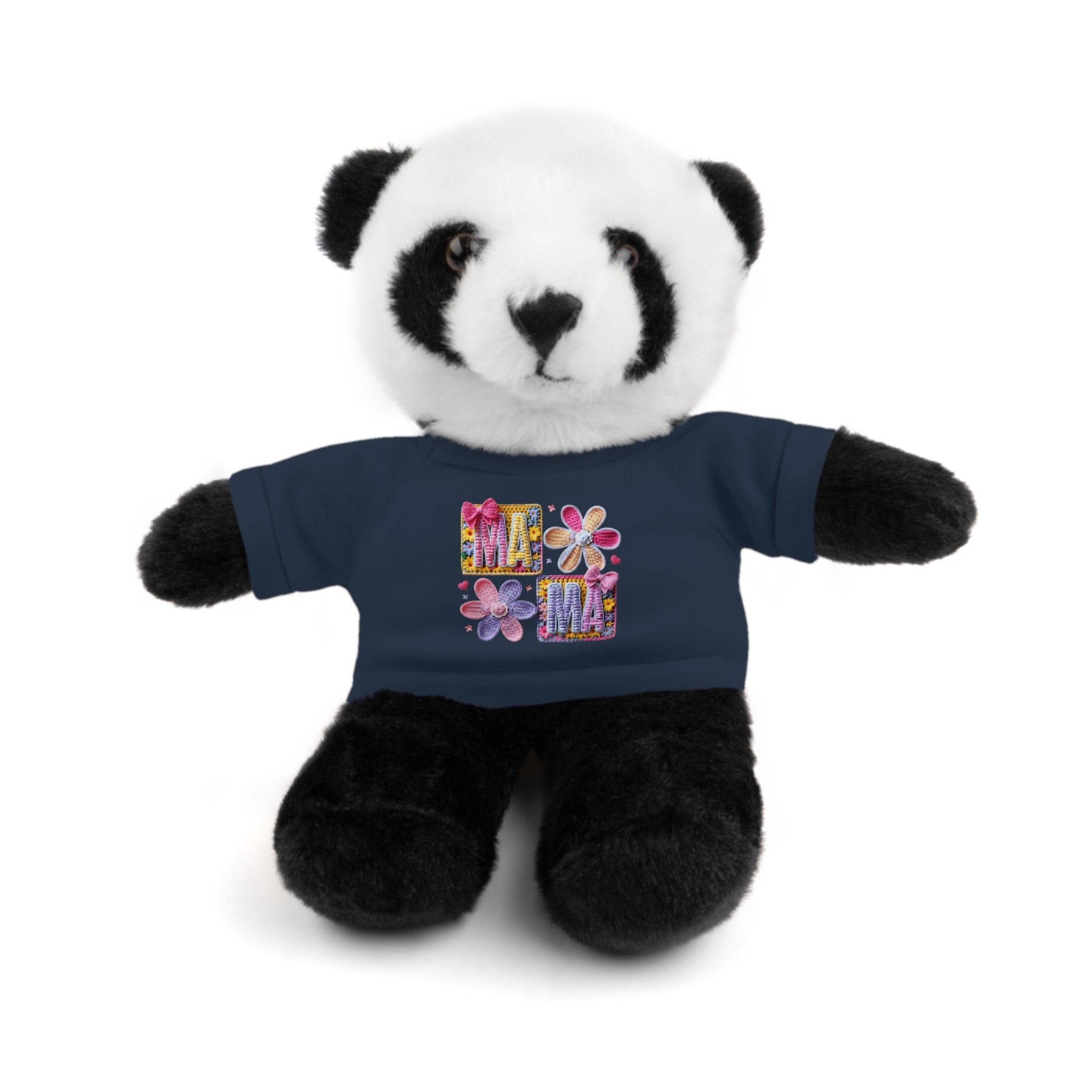 Mama Floral Teddy Bear with T-Shirt