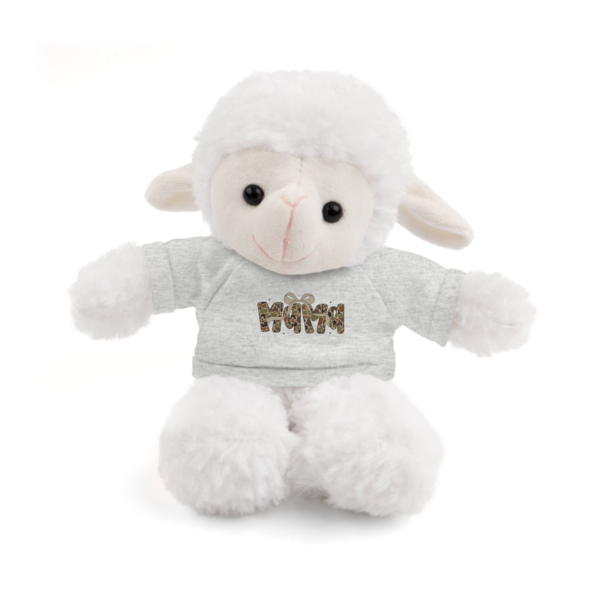 Teddy Bear Plush with 'Mama' Tee – Cozy Gift for New Moms & Mother's Day