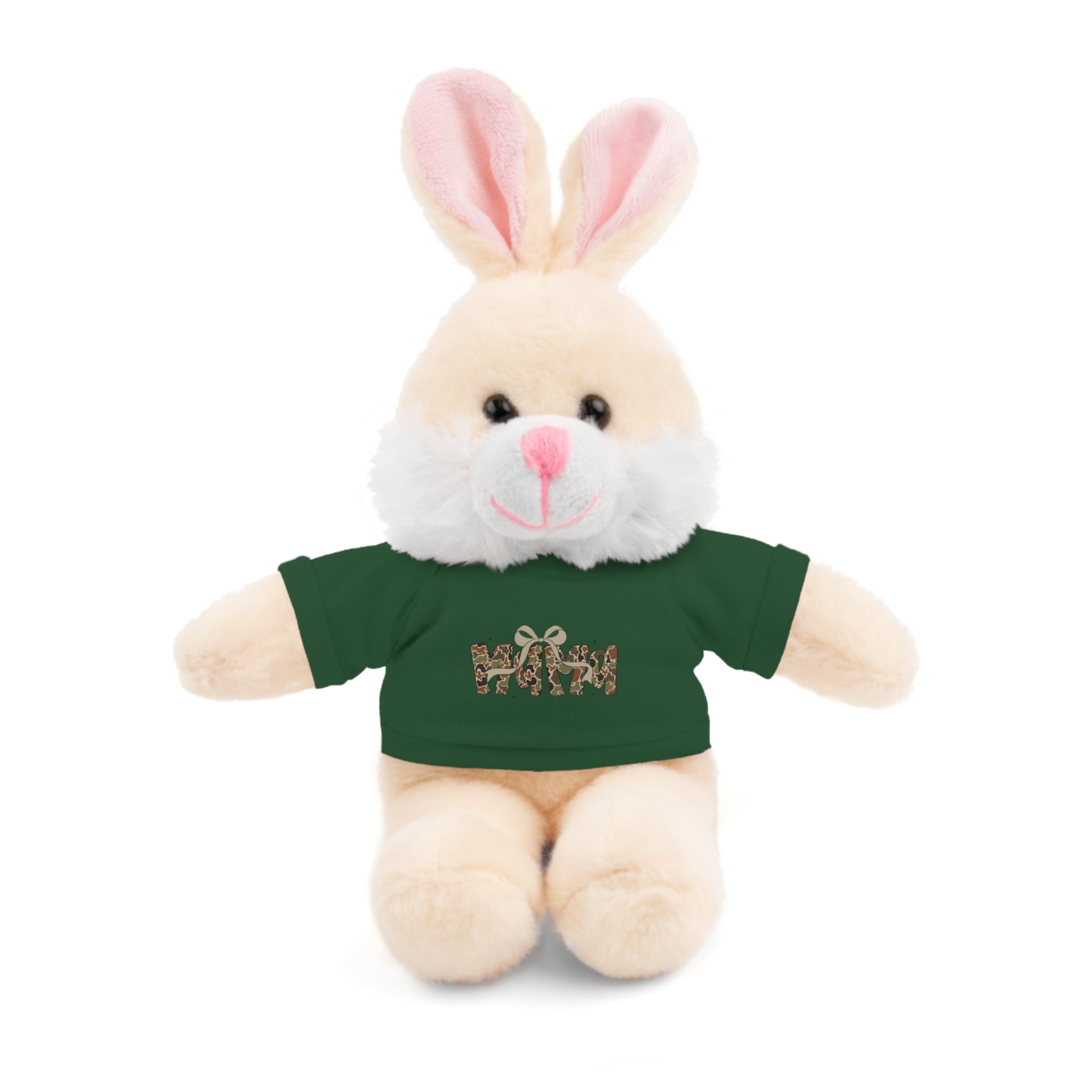 Teddy Bear Plush with 'Mama' Tee – Cozy Gift for New Moms & Mother's Day