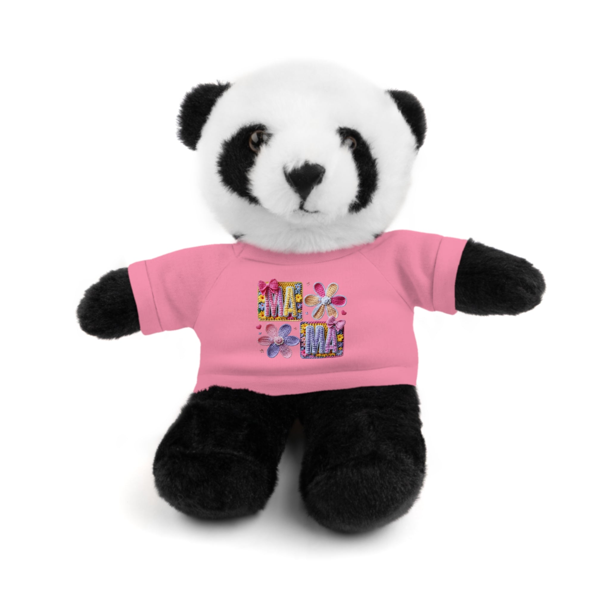 Mama Floral Teddy Bear with T-Shirt