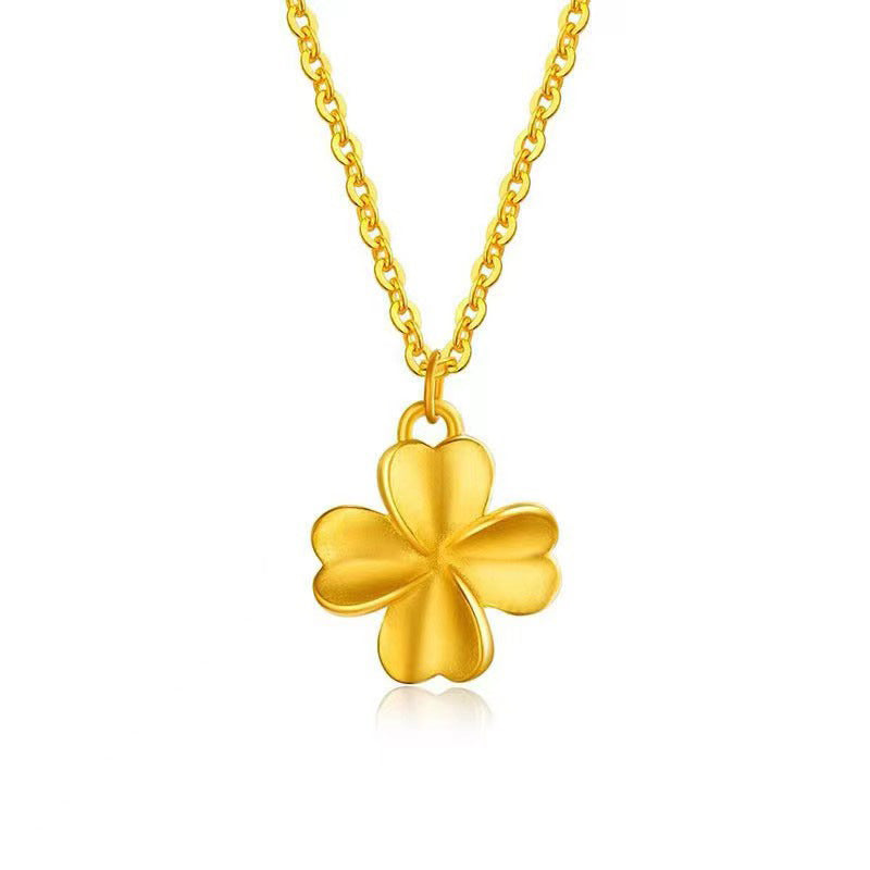 Gold Pendant Necklace, Gold Jewelry