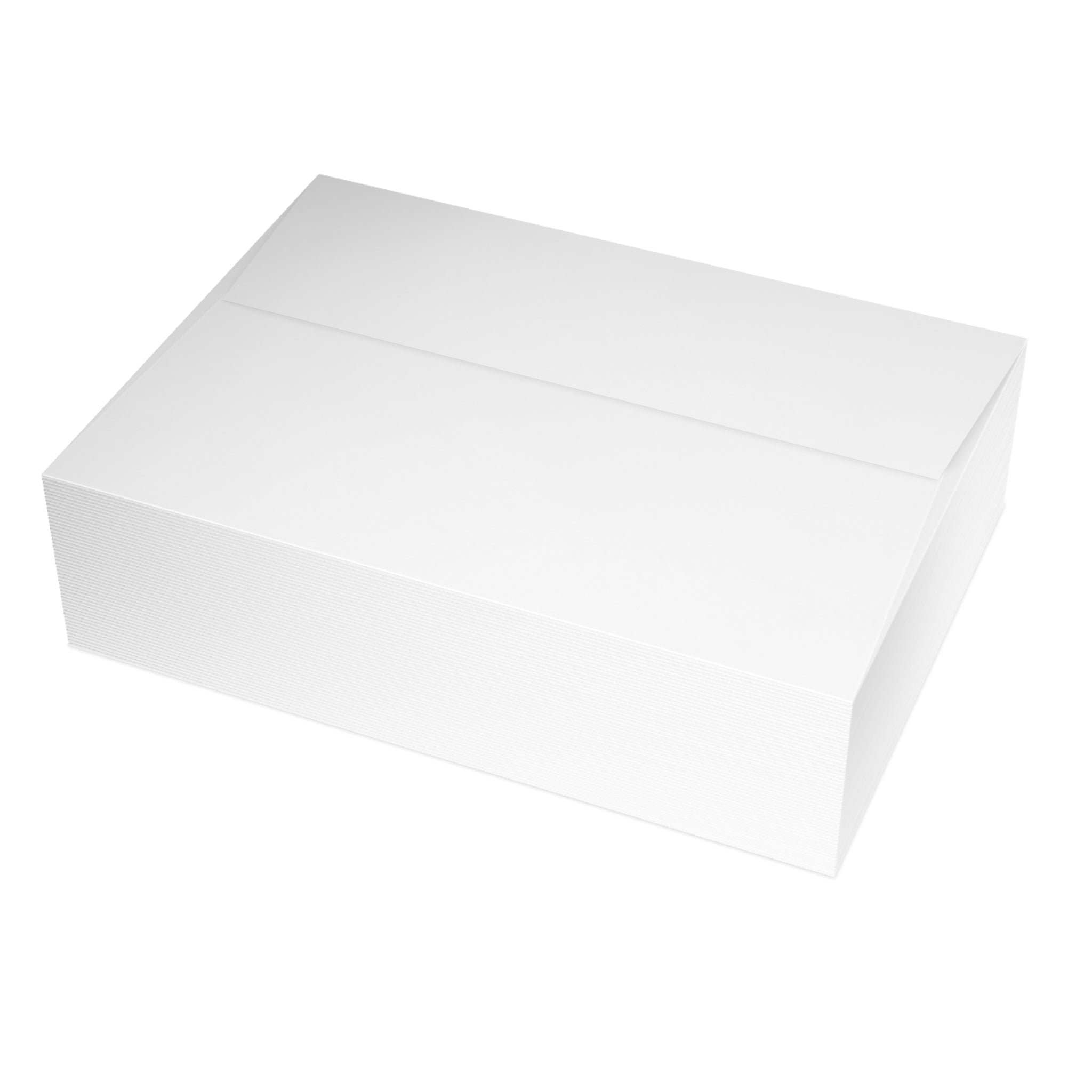 Mother's Day Greeting Card – "Happy Mother's Day Mom" Floral Folded Card (1/10/30/50 pcs)