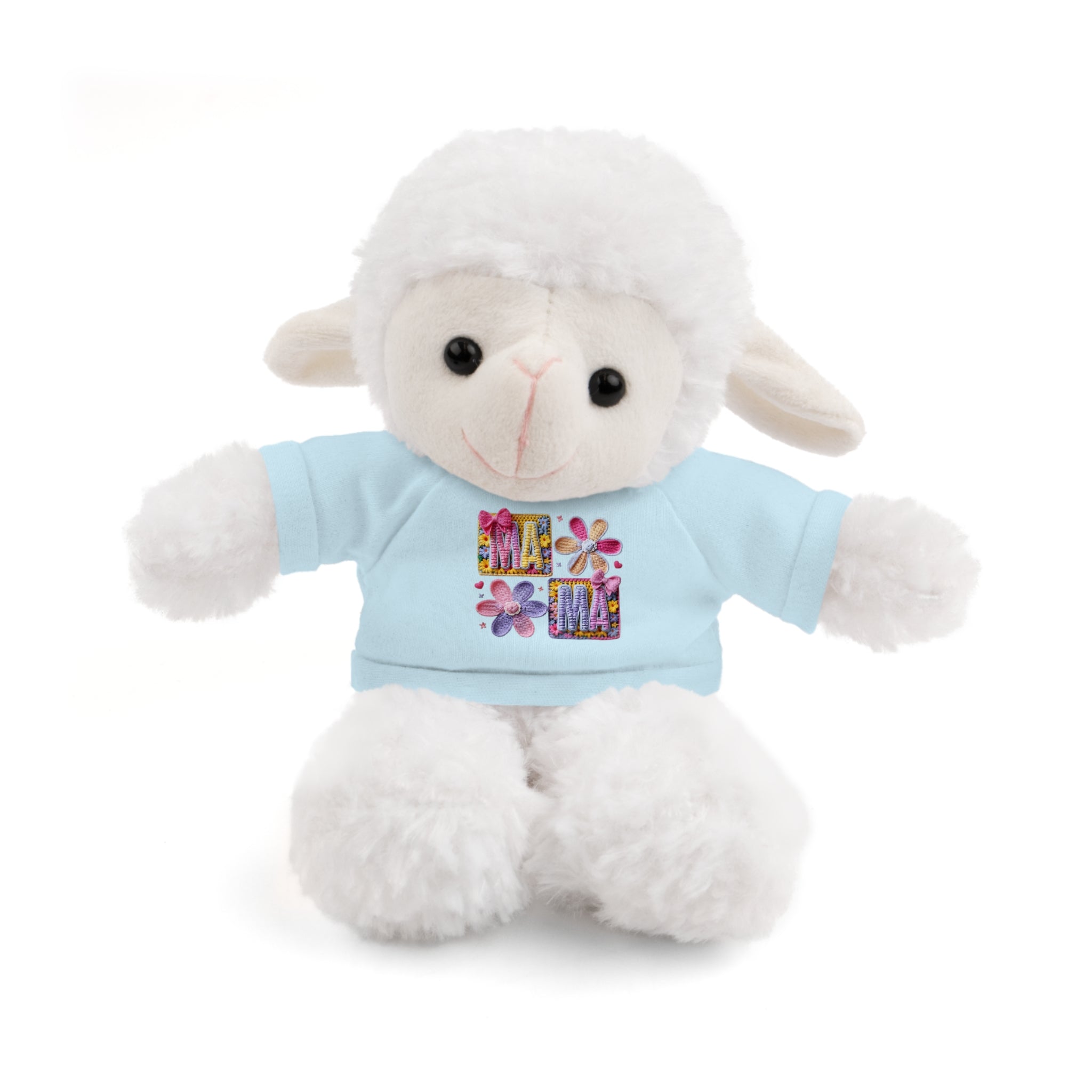 Mama Floral Teddy Bear with T-Shirt