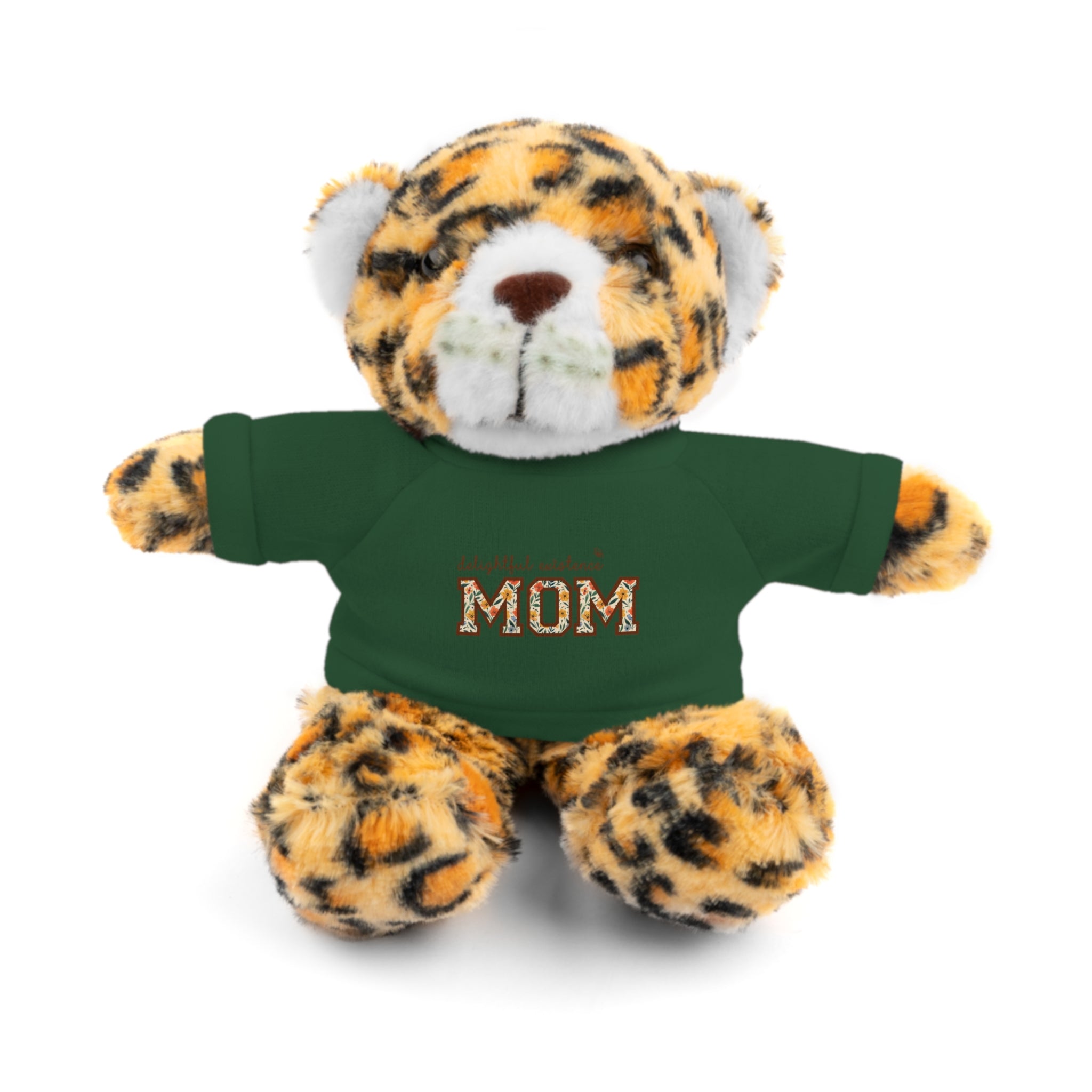 “Delightful Existence MOM” Floral Plush Toy — Plush Gift for Mother's Day