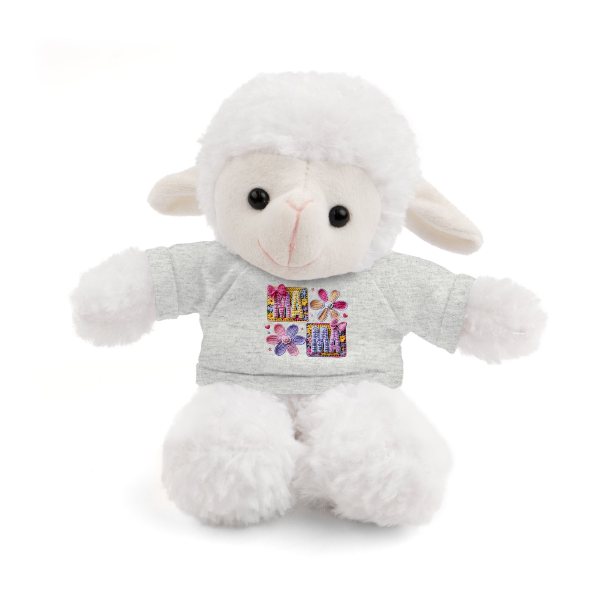 Mama Floral Teddy Bear with T-Shirt