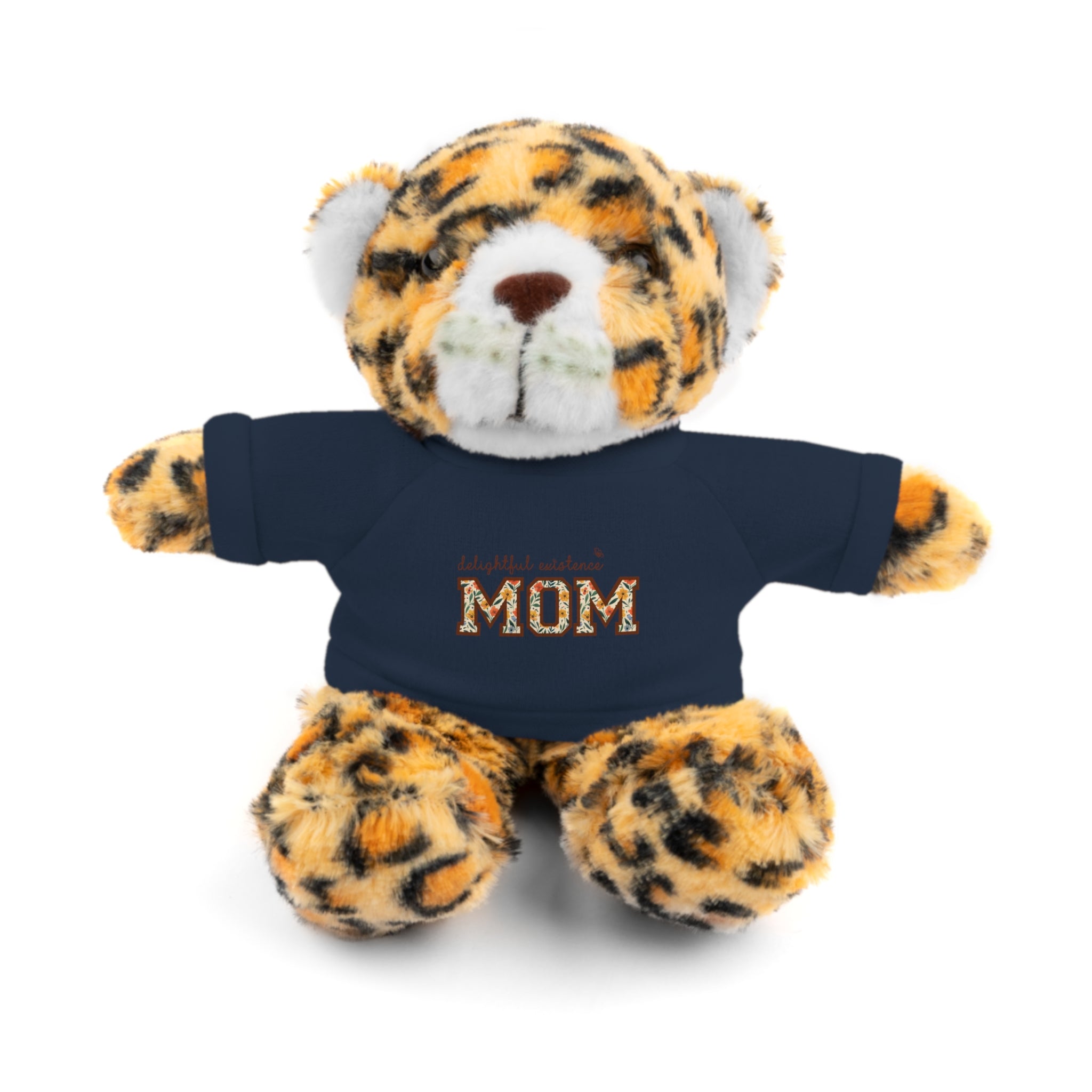 “Delightful Existence MOM” Floral Plush Toy — Plush Gift for Mother's Day