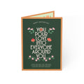 Mother’s Day Floral Greeting Card — “You Pour Love Into Everyone Around You”