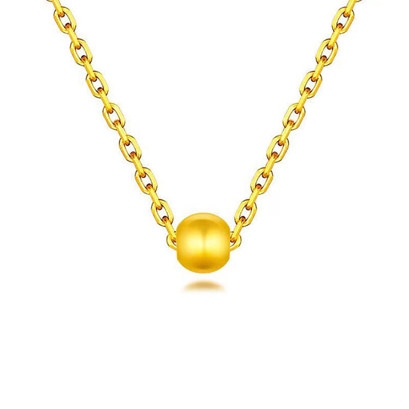 Gold Pendant Necklace, Gold Jewelry