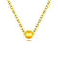 Gold Pendant Necklace, Gold Jewelry