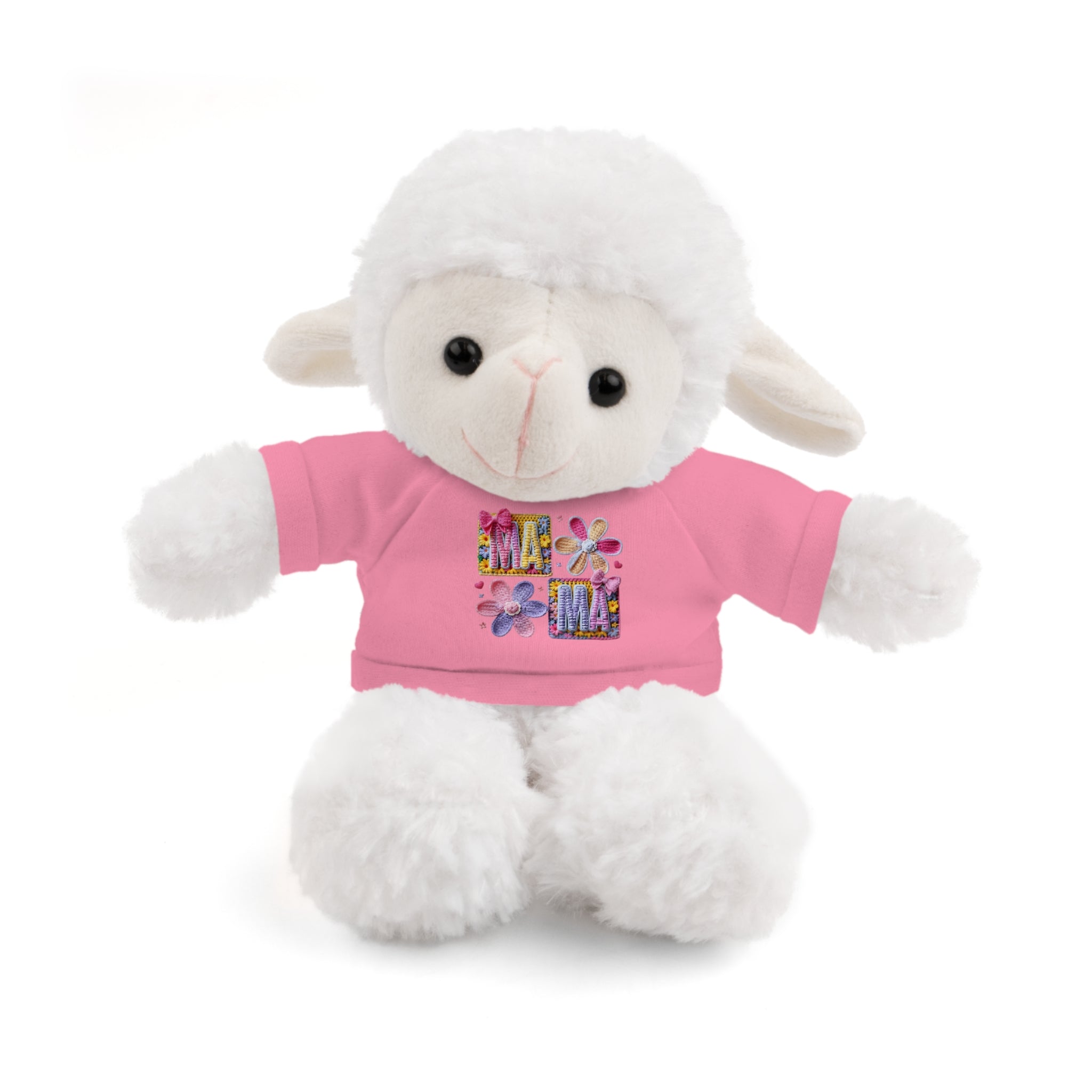 Mama Floral Teddy Bear with T-Shirt