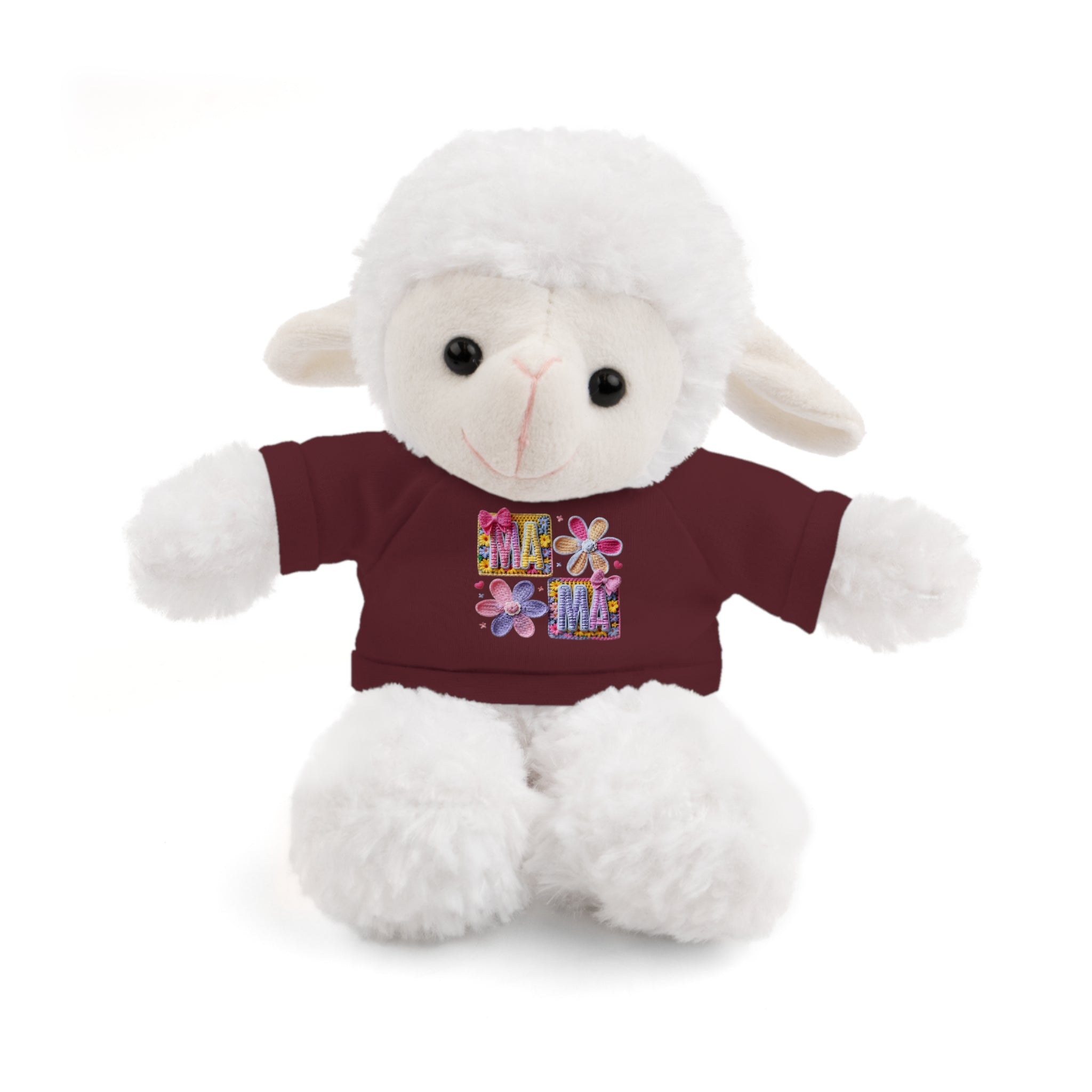 Mama Floral Teddy Bear with T-Shirt
