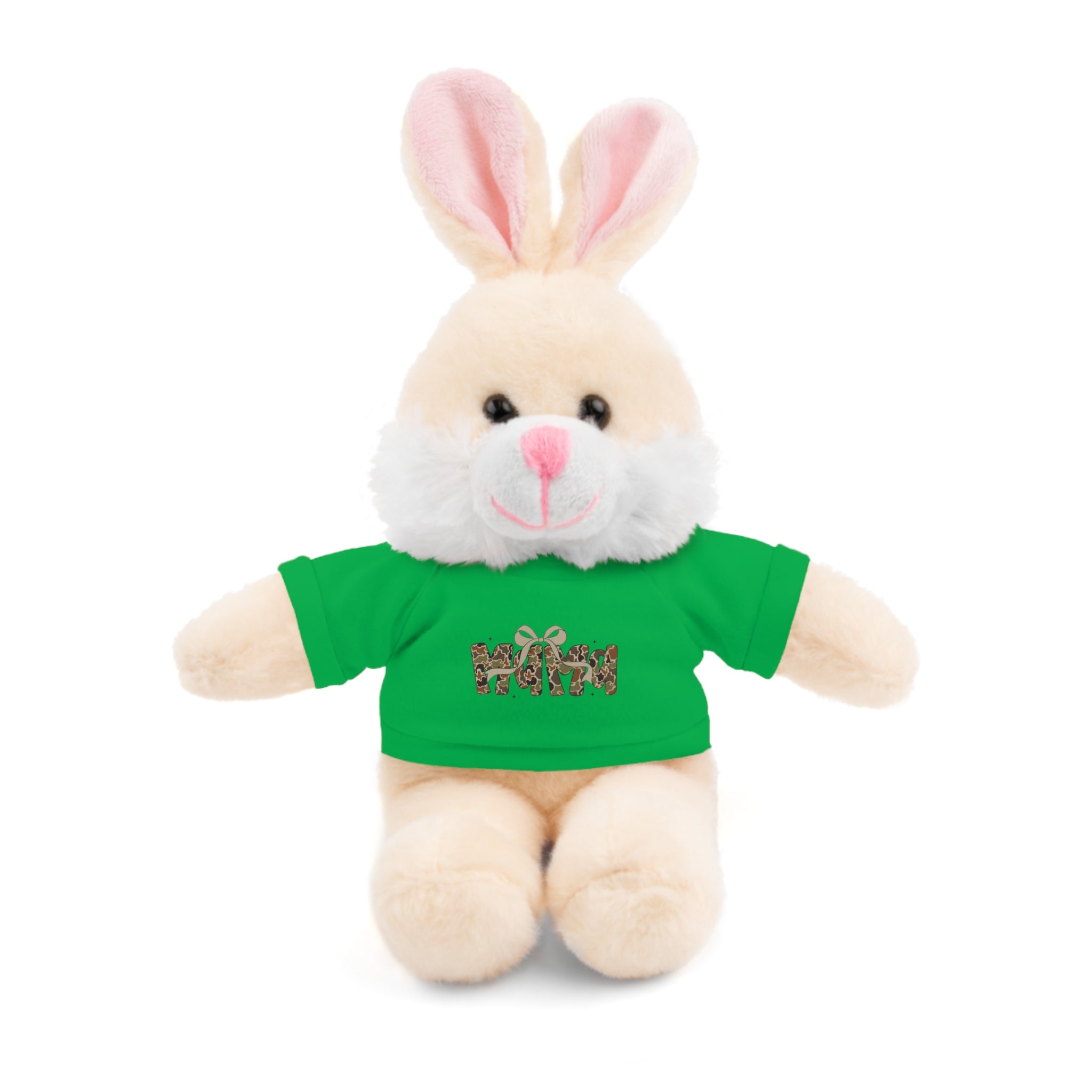 Teddy Bear Plush with 'Mama' Tee – Cozy Gift for New Moms & Mother's Day