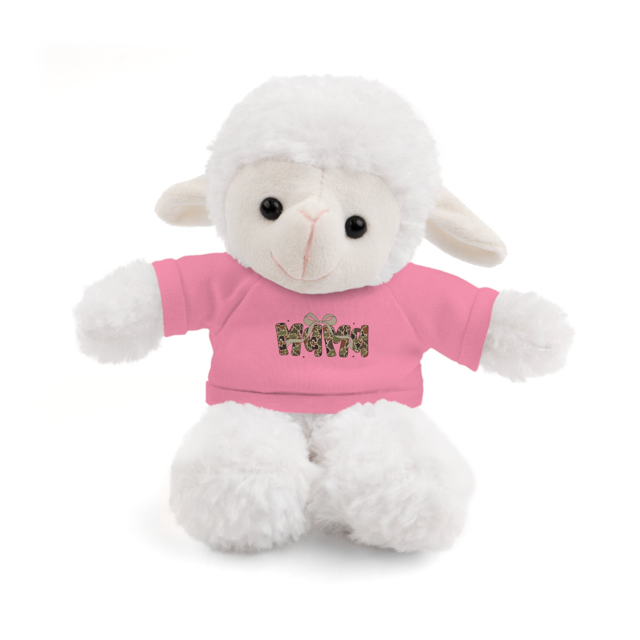 Teddy Bear Plush with 'Mama' Tee – Cozy Gift for New Moms & Mother's Day