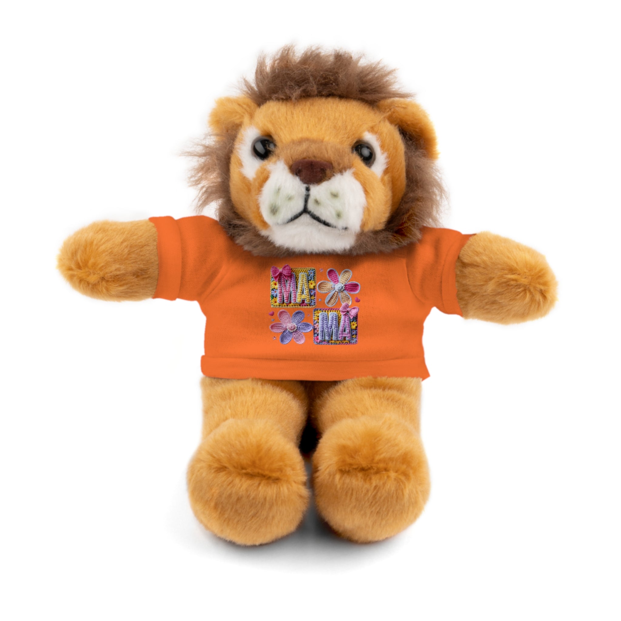 Mama Floral Teddy Bear with T-Shirt