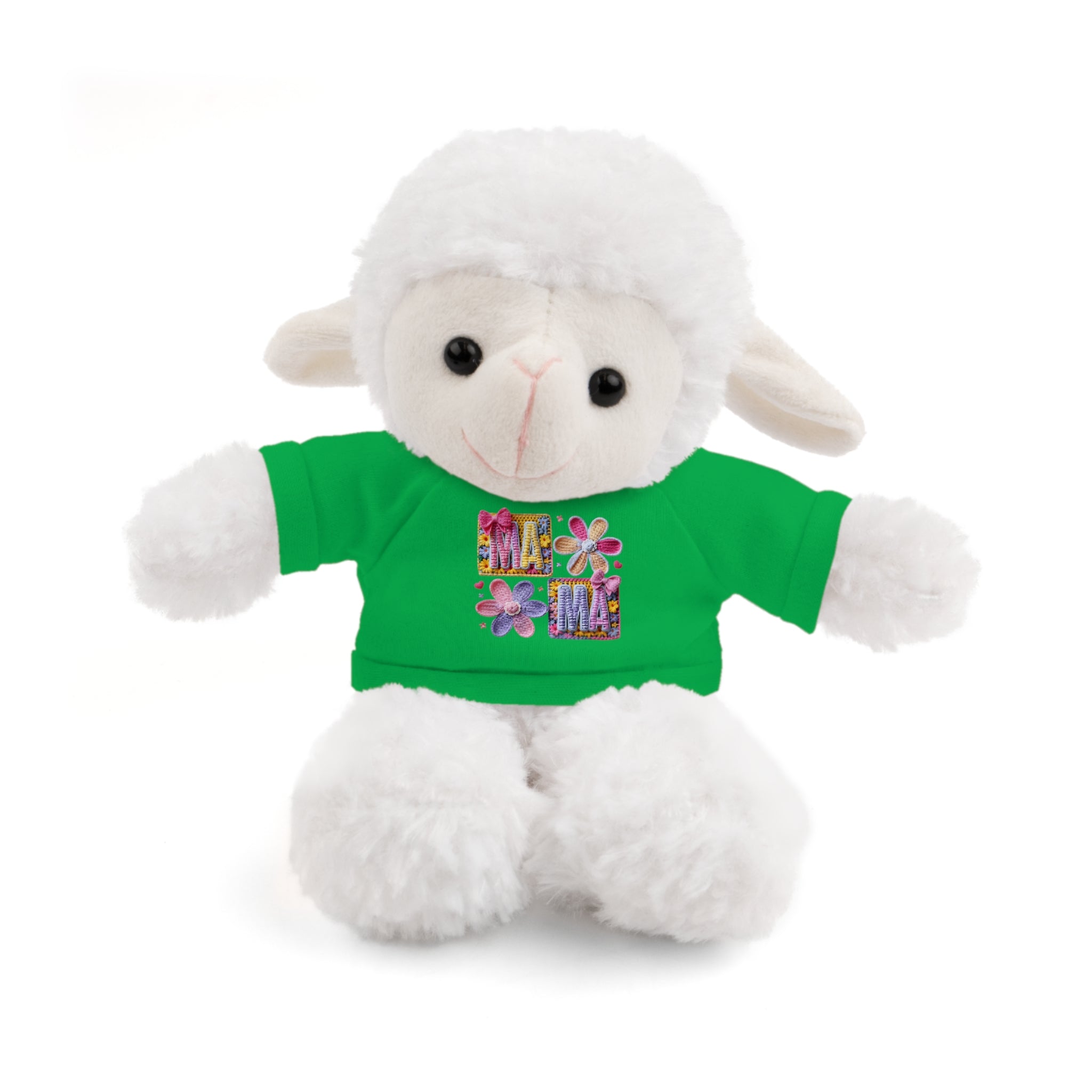 Mama Floral Teddy Bear with T-Shirt