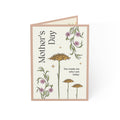 Mother's Day Floral Greeting Card – "You made me who I am today" (Pack of 1, 10, 30, 50)