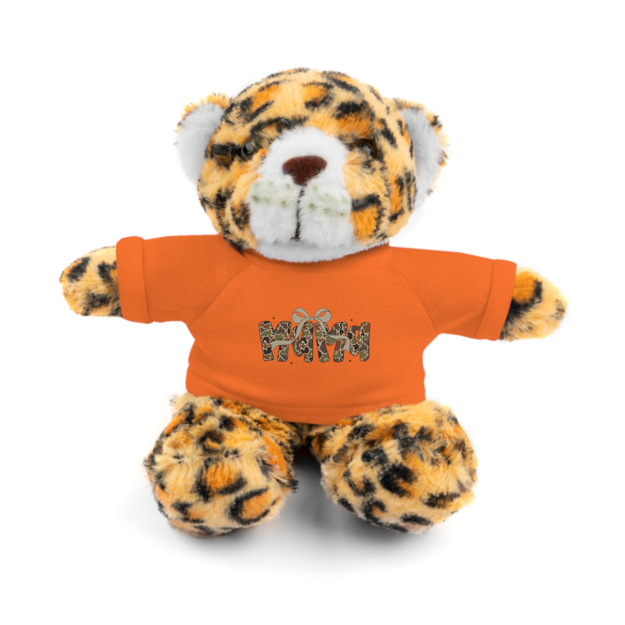 Teddy Bear Plush with 'Mama' Tee – Cozy Gift for New Moms & Mother's Day