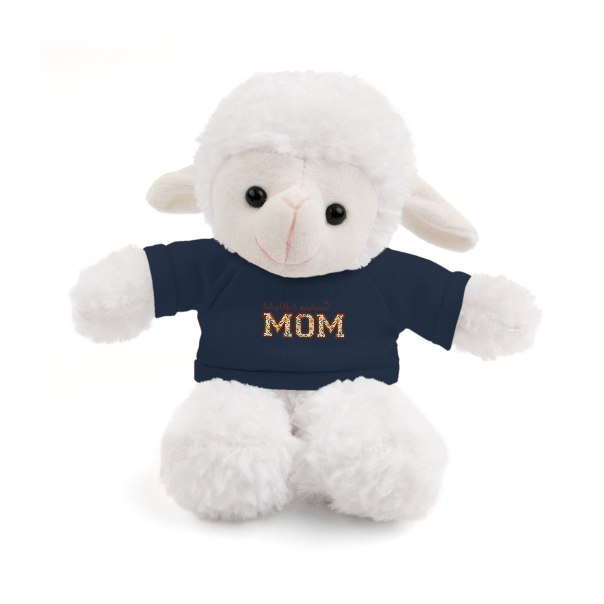 “Delightful Existence MOM” Floral Plush Toy — Plush Gift for Mother's Day