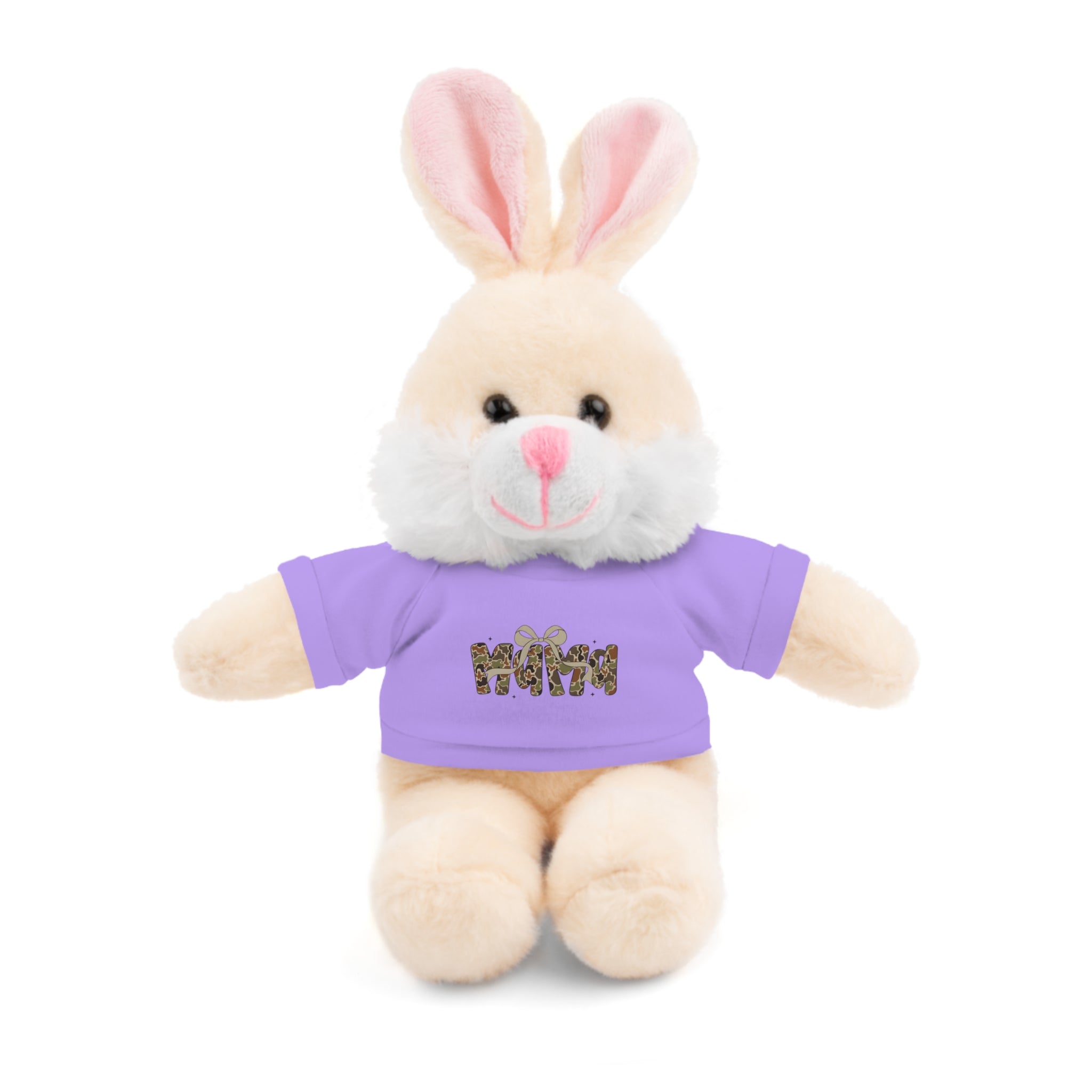 Teddy Bear Plush with 'Mama' Tee – Cozy Gift for New Moms & Mother's Day