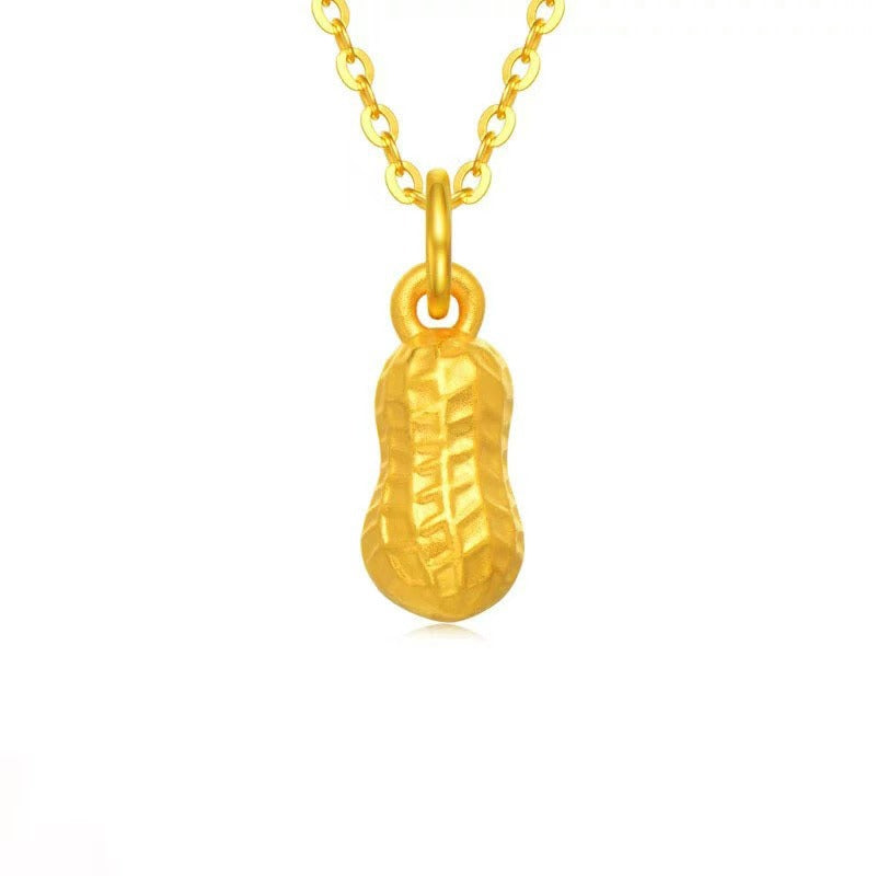 Gold Pendant Necklace, Gold Jewelry