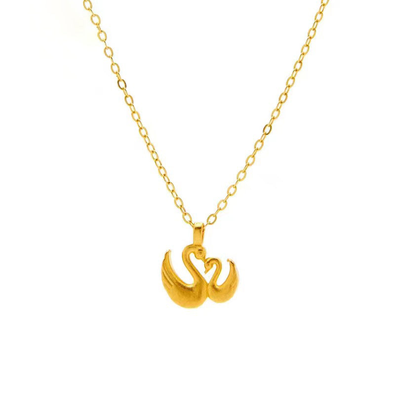 Gold Pendant Necklace, Gold Jewelry