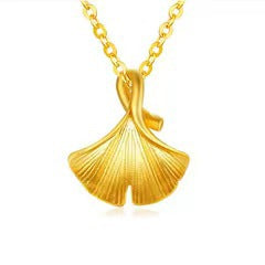 Gold Pendant Necklace, Gold Jewelry