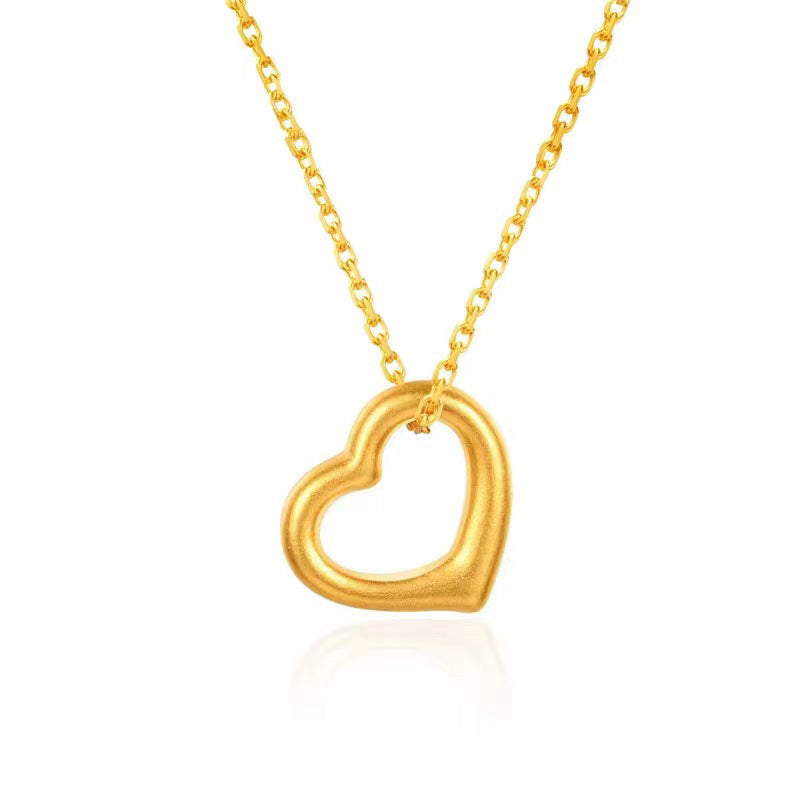 Gold Pendant Necklace, Gold Jewelry