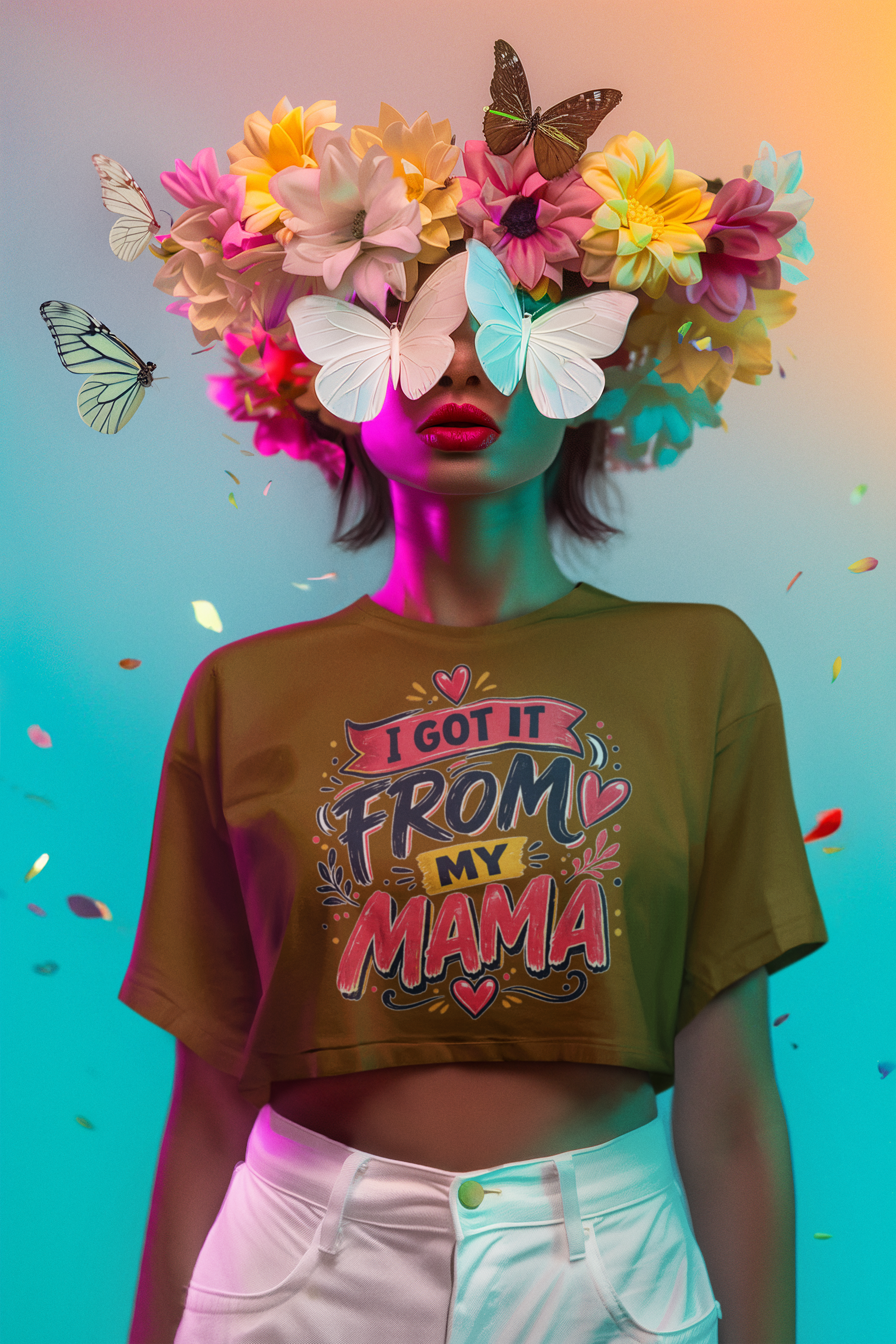 Viral Mom Design Bundle | 19 Colorful PNG Files for Etsy, Shopify & POD