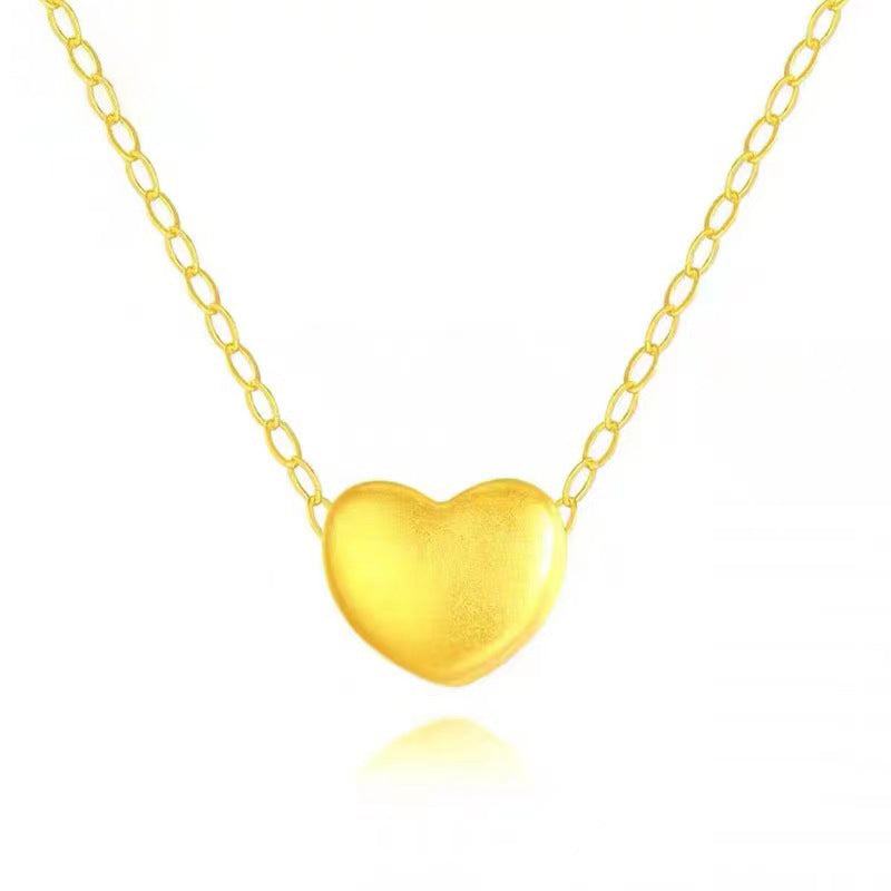 Gold Pendant Necklace, Gold Jewelry