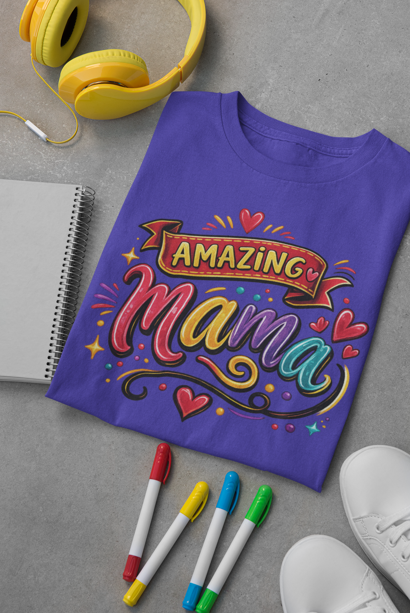 Viral Mom Design Bundle | 19 Colorful PNG Files for Etsy, Shopify & POD